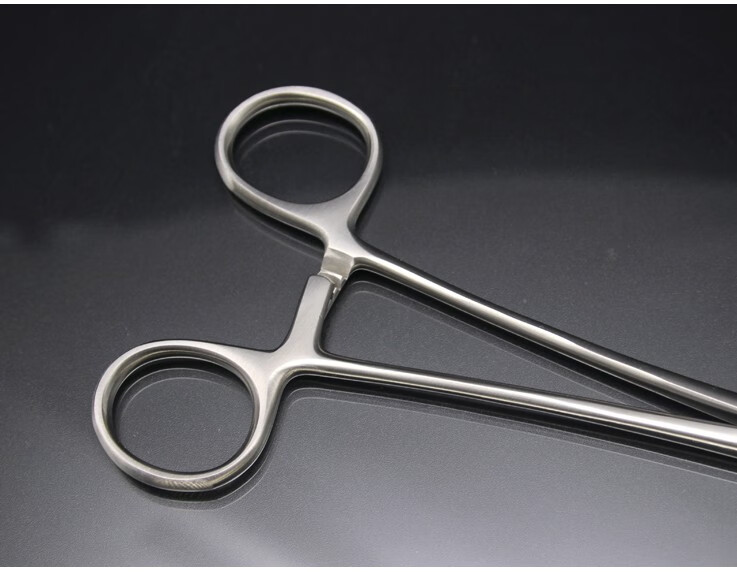 导丝导引钳气管切开插管包配套使用带孔导管引导钳器械钳boniu 导丝