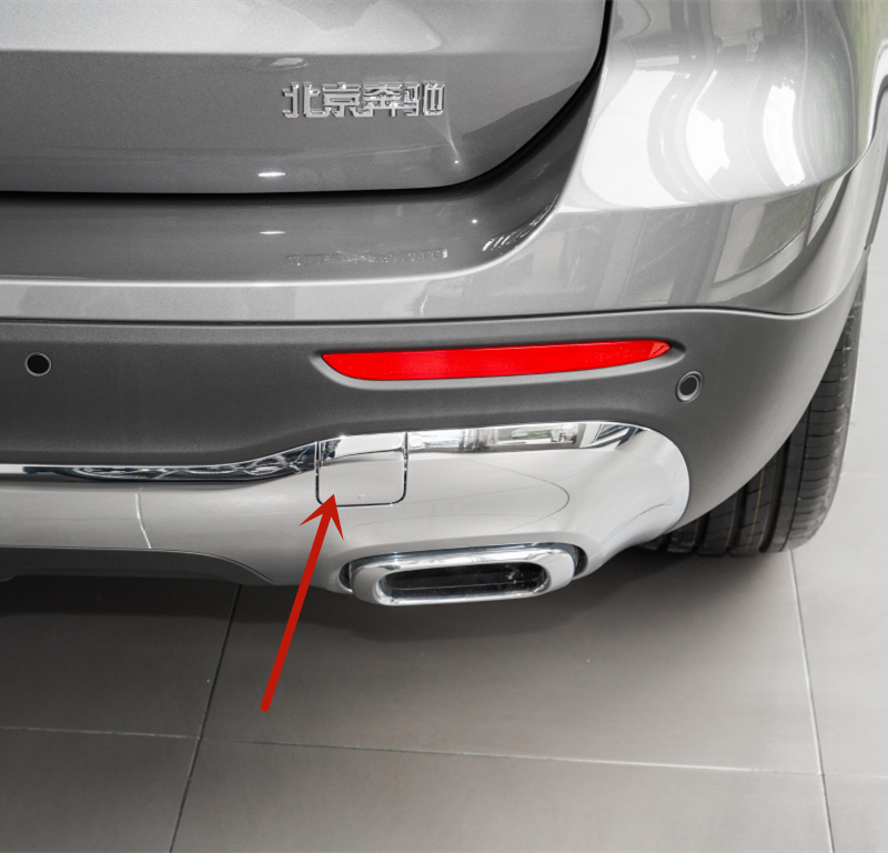 适用于奔驰glb200后杠拖车盖glb180保险杠拖车盖w247拖车钩盖板 后杠