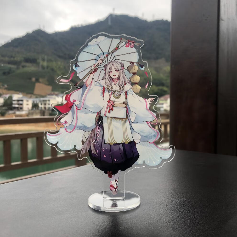 阴阳师立牌 聆海金鱼姬立牌 阴阳师 不知火星夜邀舞周边立牌摆件 烬天