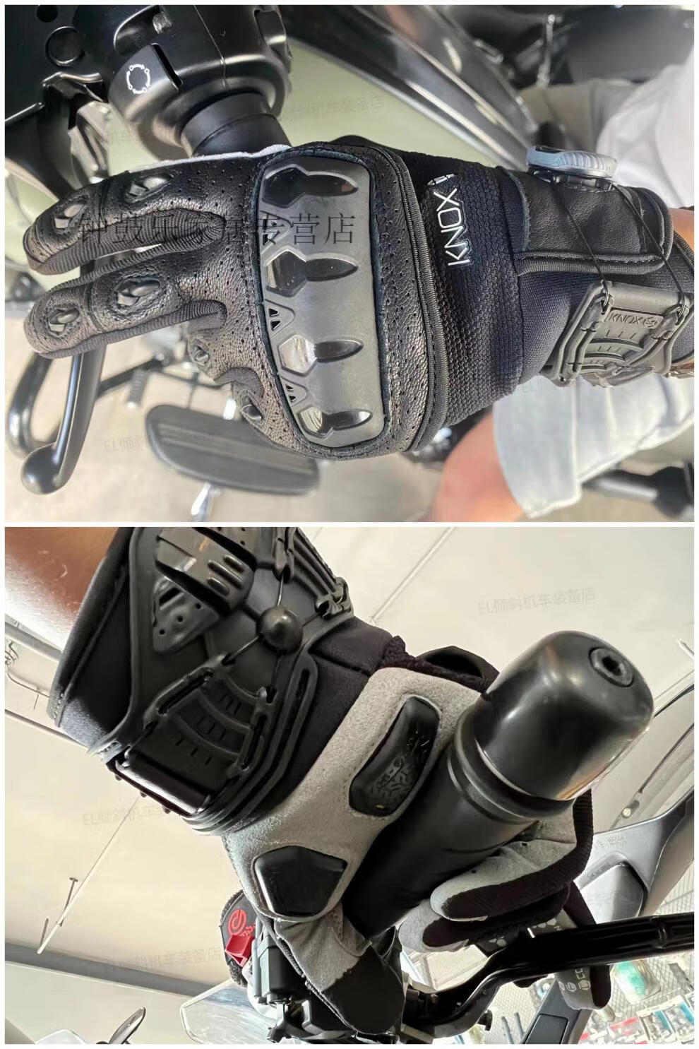 knox外骨骼机械手套英国knox摩托骑行手套 orsa越野拉力防摔夏季触屏