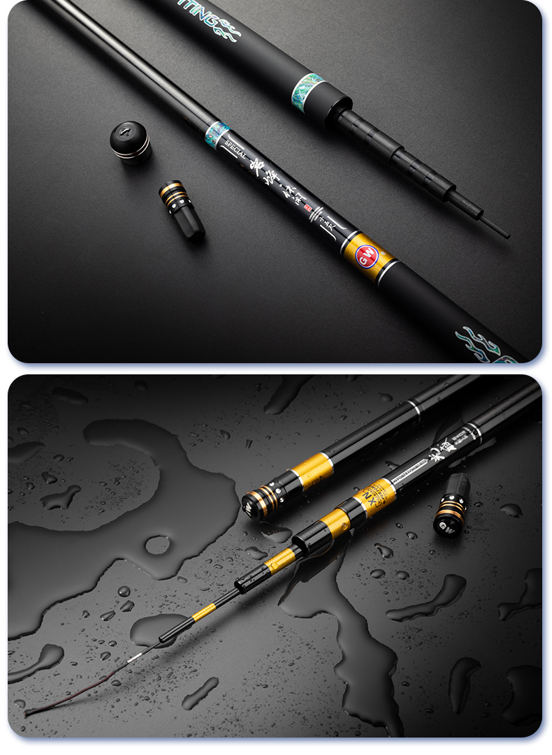 光威岩峰休闲小综合竿鱼竿钓鱼竿超轻28调野钓休闲 鲫鱼鲤鱼通杀高档