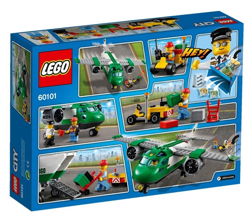 全新乐高 lego 60101货运飞机城市系列 玩具积木 60111 重型消防车