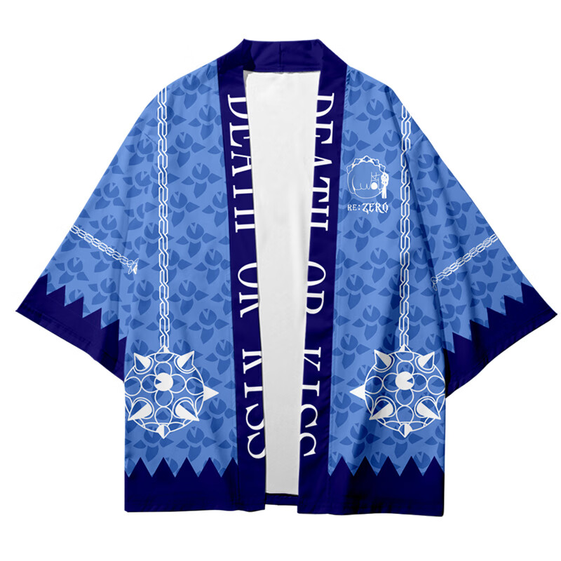 米集动漫从零开始的异世界生活和服蕾姆拉姆男女羽织t恤短裤连帽短