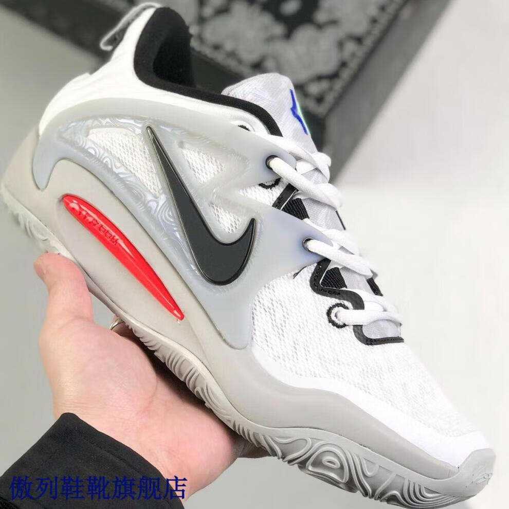 【旗舰官方店】杜兰特5代篮球鞋男子低帮kd5黑蓝白灰紫实战透气耐磨