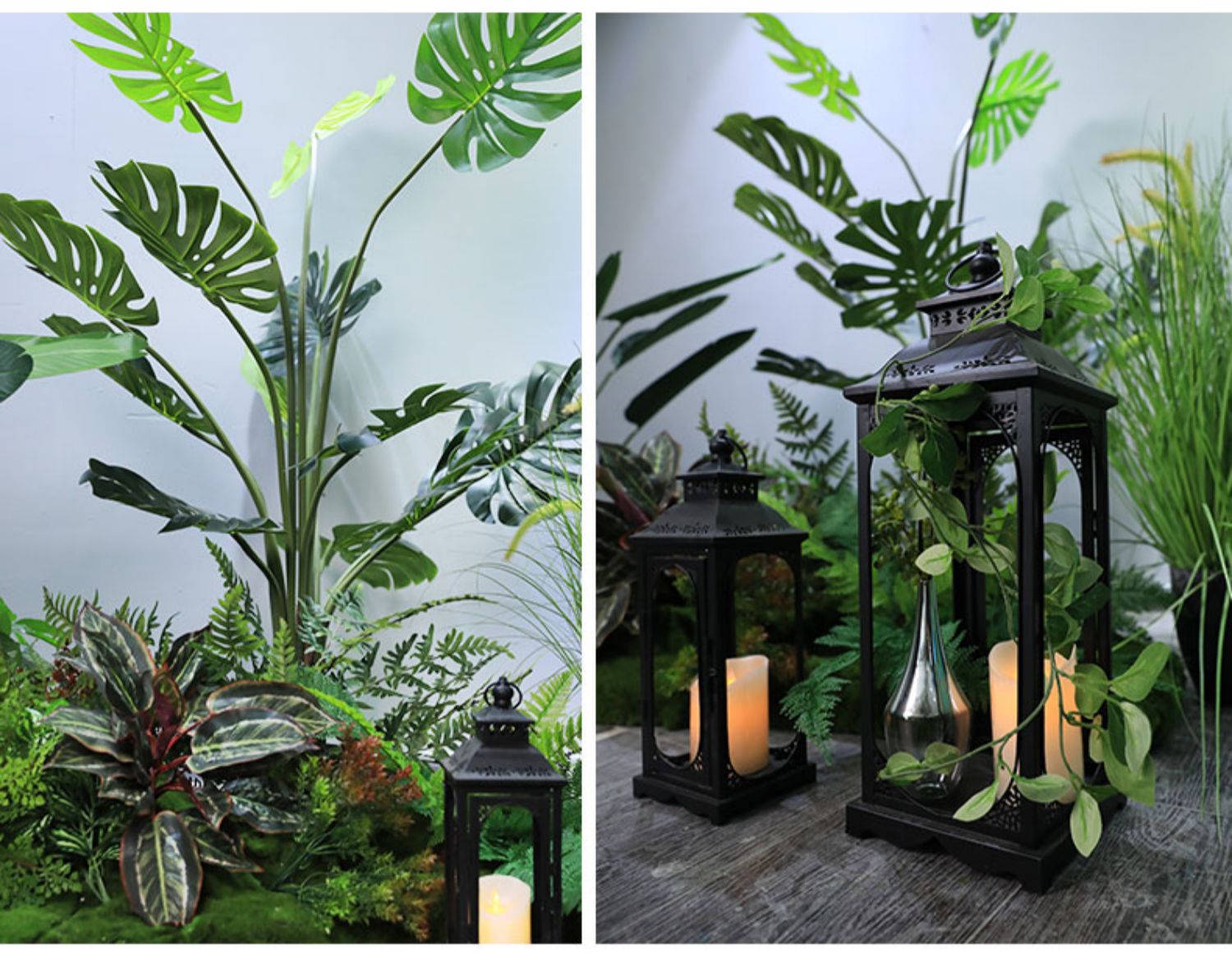 仿真绿植植物大型盆景造景客厅室内外墙角田园景观假植物装饰定制莺飞