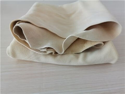 整张大号天然真皮鹿皮巾麂皮巾鸡皮巾文玩洗擦车吸水毛巾抹布用品4570