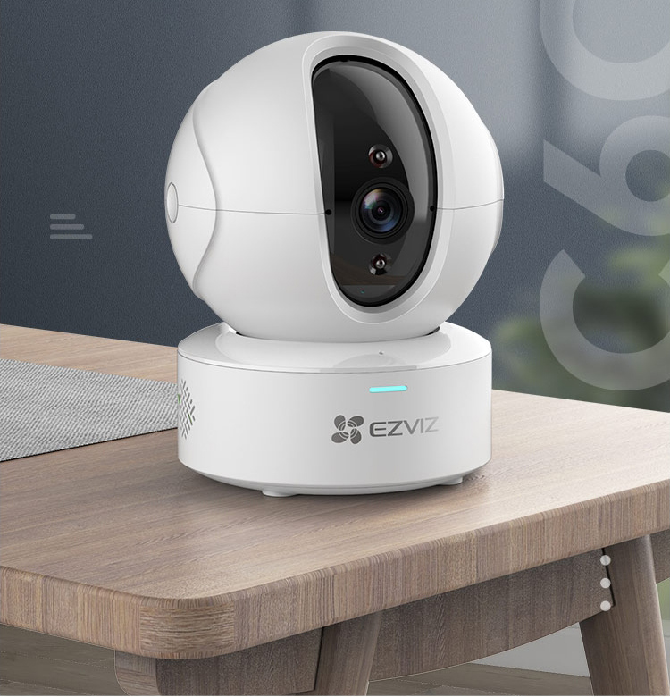 萤石摄像头c6c3mp无极巡航版无线监控录像机套装家用室内双向语音360