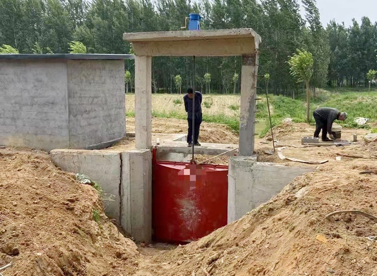 20wl手动插板阀排水渠鱼塘闸水阀手电一体启闭机插板阀不锈钢闸阀260