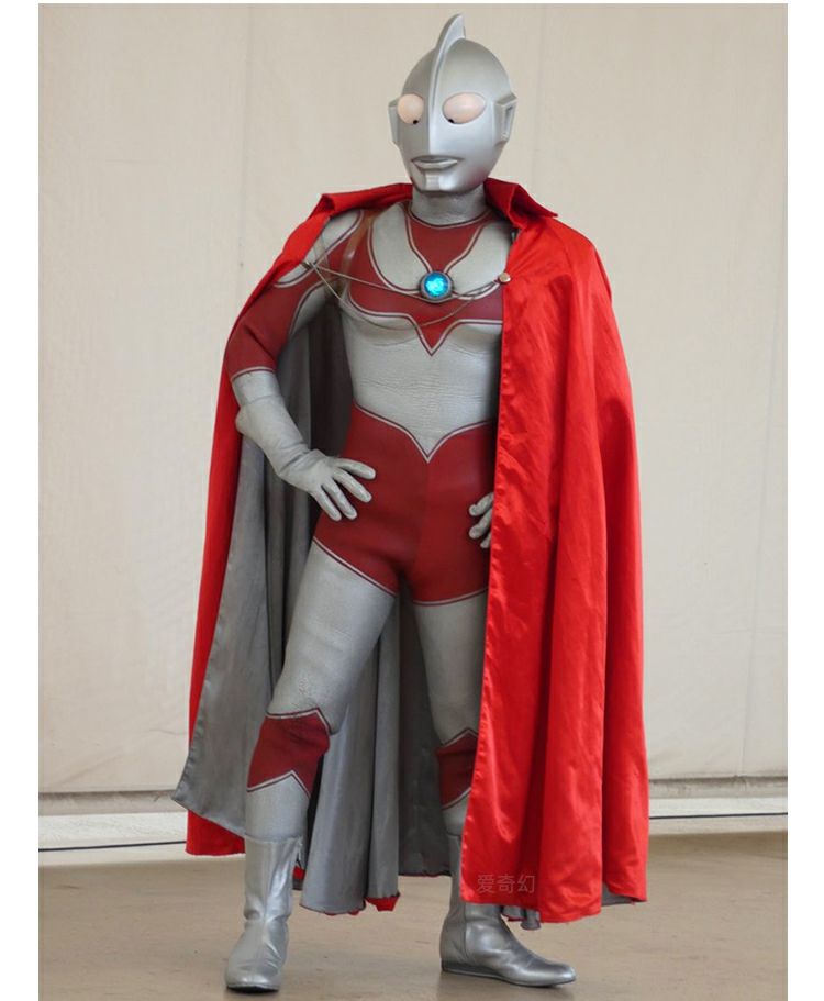 奥特的曼皮套头盔摆件11可穿戴全身盔甲eva塑料皮套道具cos服银河全身