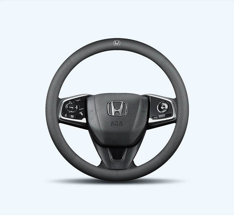广汽本田冠道方向盘套真皮22款2022广本装饰汽车内饰用品把套四季不带