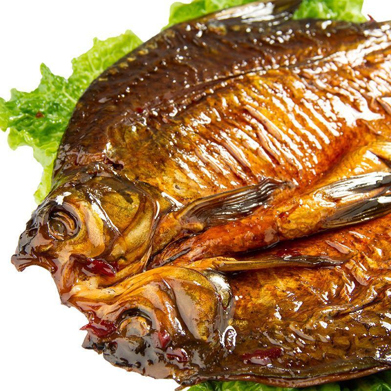 赣香婆 武昌鱼阳干湖北特产风干鳊鱼农家扁鱼腊鱼腌制咸鱼鱼干 500克