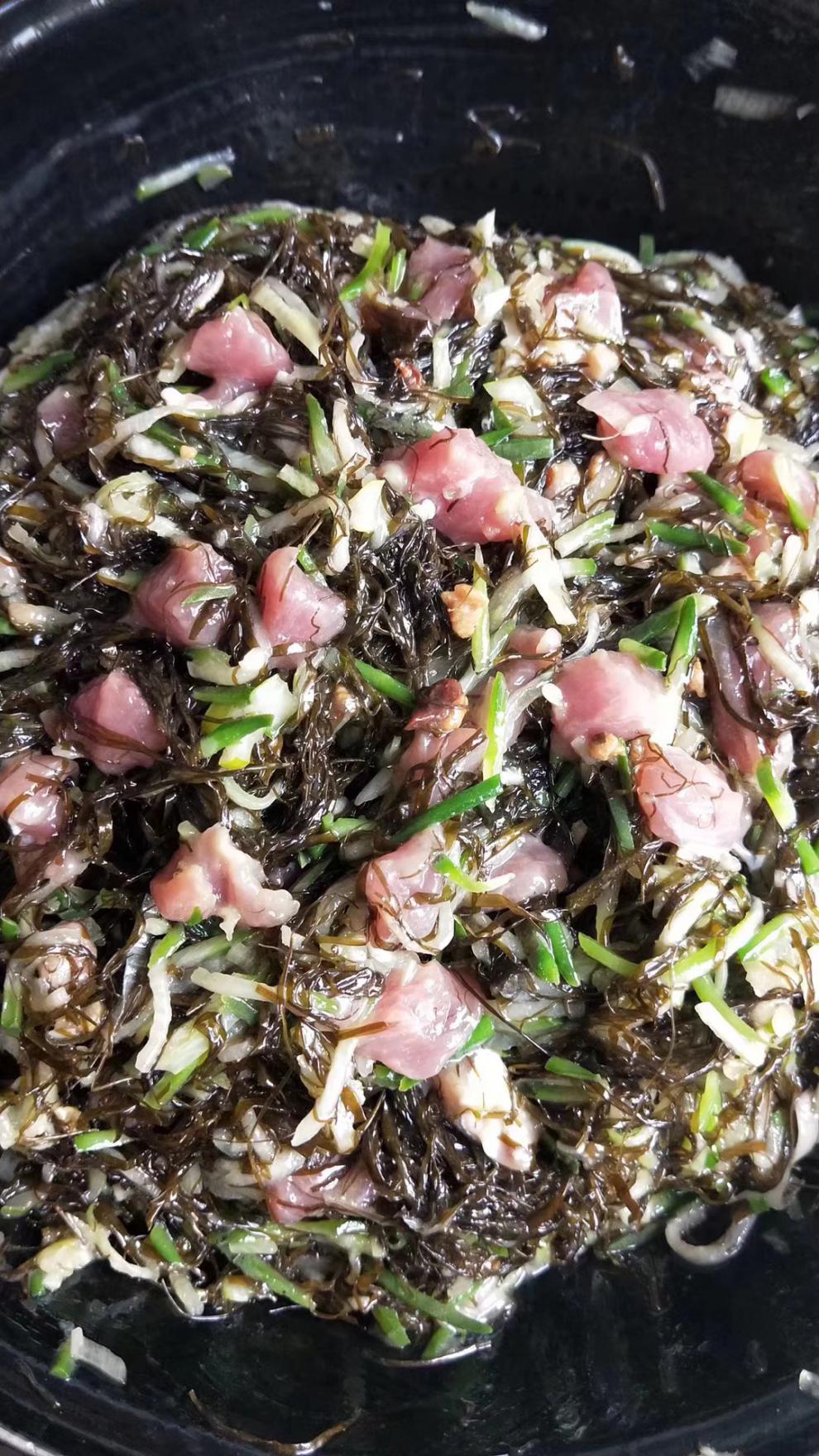 5折 大连庄河海麻线 新鲜冷冻海麻线包子陷 下锅烂海菜 紫菜 原味