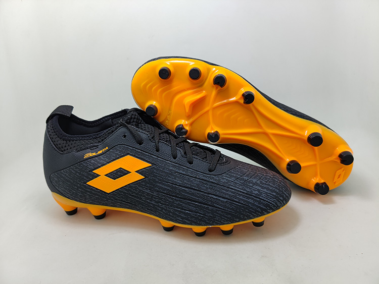 支持国货鸿星·尔克男女大钉足球鞋fg梅西训练鞋长钉天然长草软地 灰