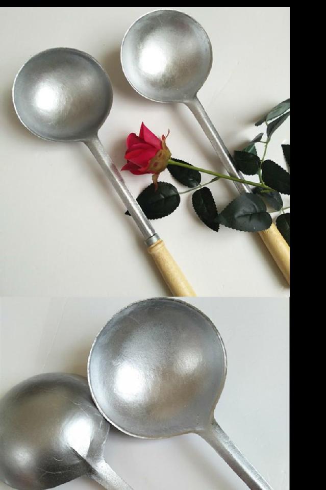 蛋饺勺包做蛋饺用的勺子工具专用勺不沾不粘老式加厚长柄手工铸造铝勺