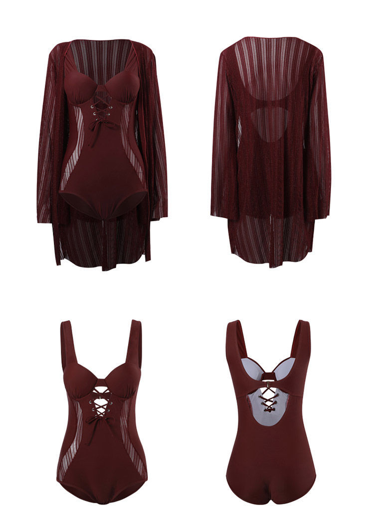 爱布童 比基尼泳衣超性感透明比基尼一根绳泳衣比基尼泳衣超性感三点