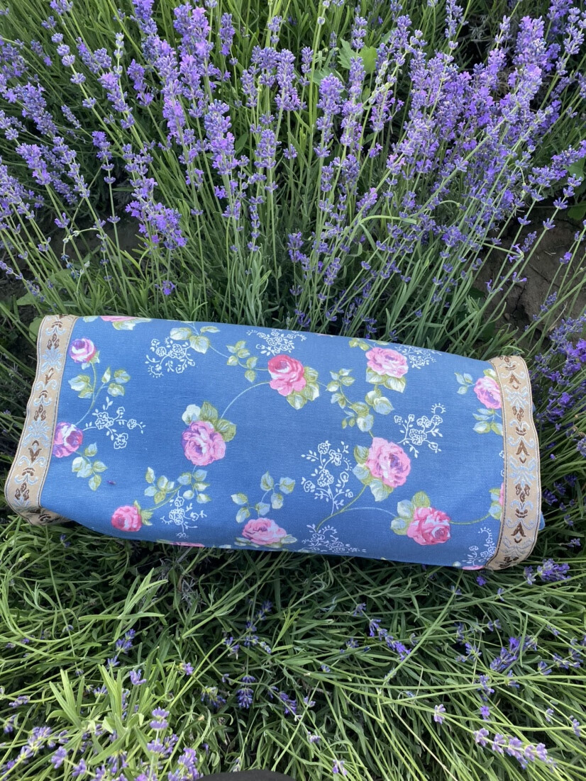 新疆伊犁纯薰衣草枕头 薰衣草填充纯花枕头小方枕头单个装安神眠驱蚊