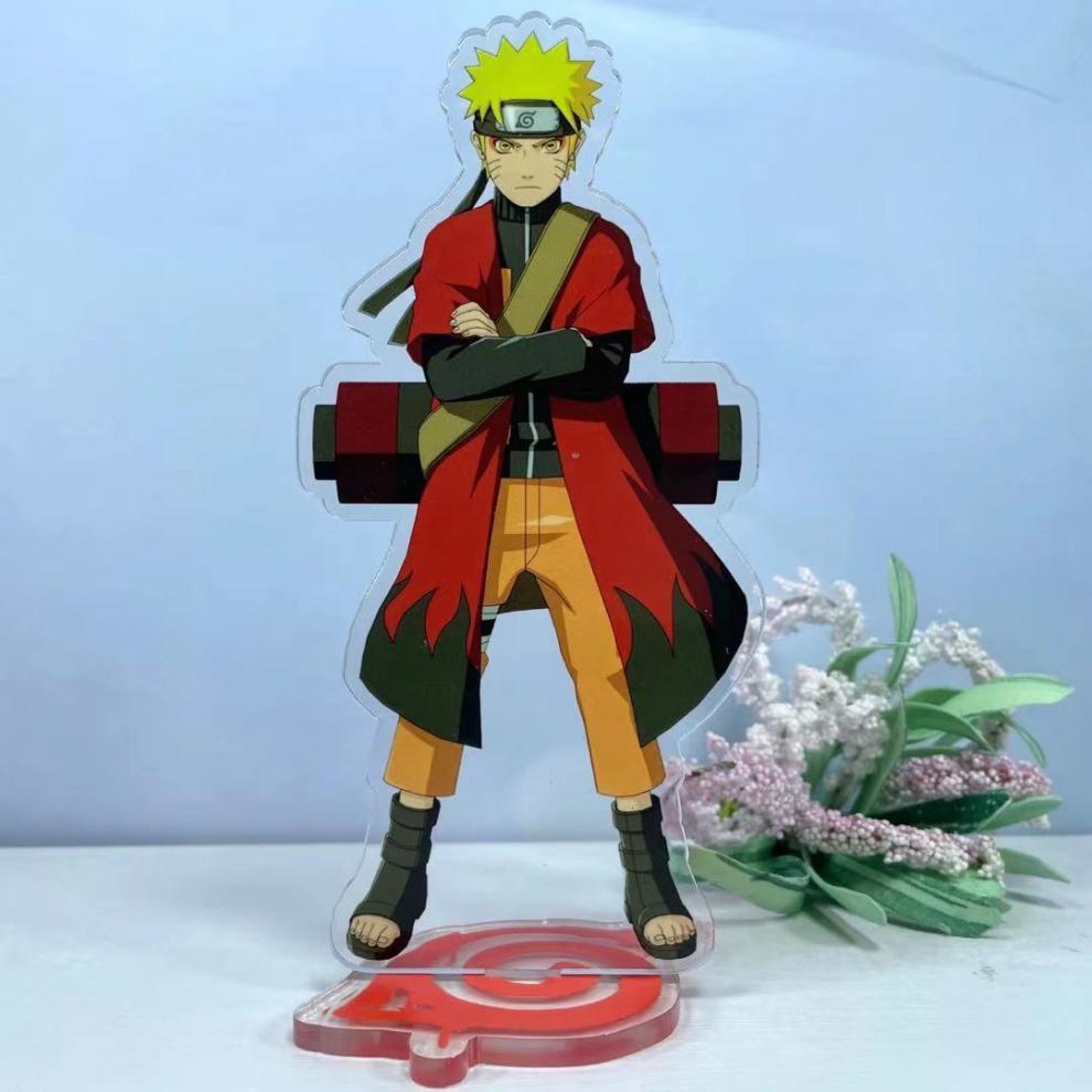 火影忍者周边亚克力立牌摆件钥匙扣鸣人佐助我爱罗卡卡西礼物 漩涡