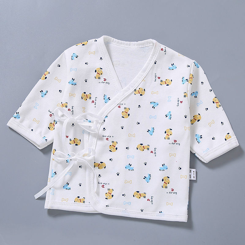 和尚服新生儿初生婴儿薄款全背衣春夏新生儿衣服刚出生宝宝上衣和尚服