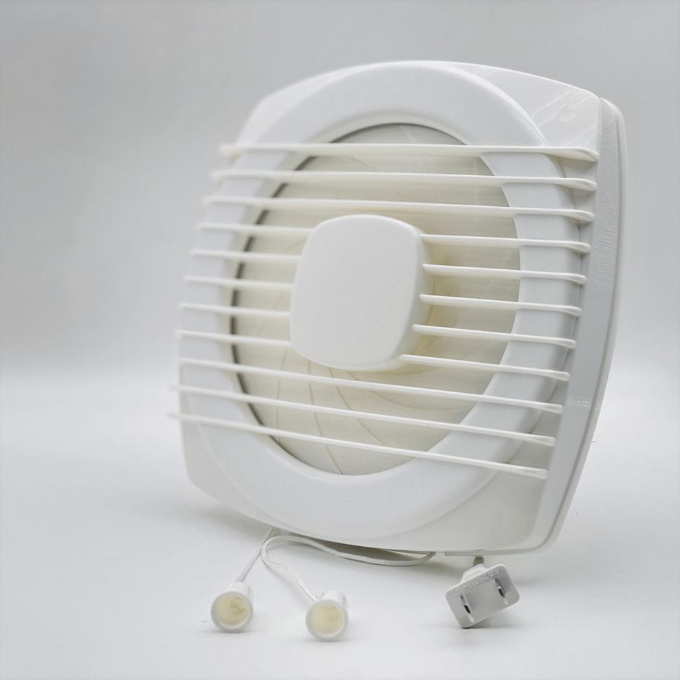桑菽 卫生间排气扇厨房室内排风扇强力小型换气扇墙壁式静音拉线