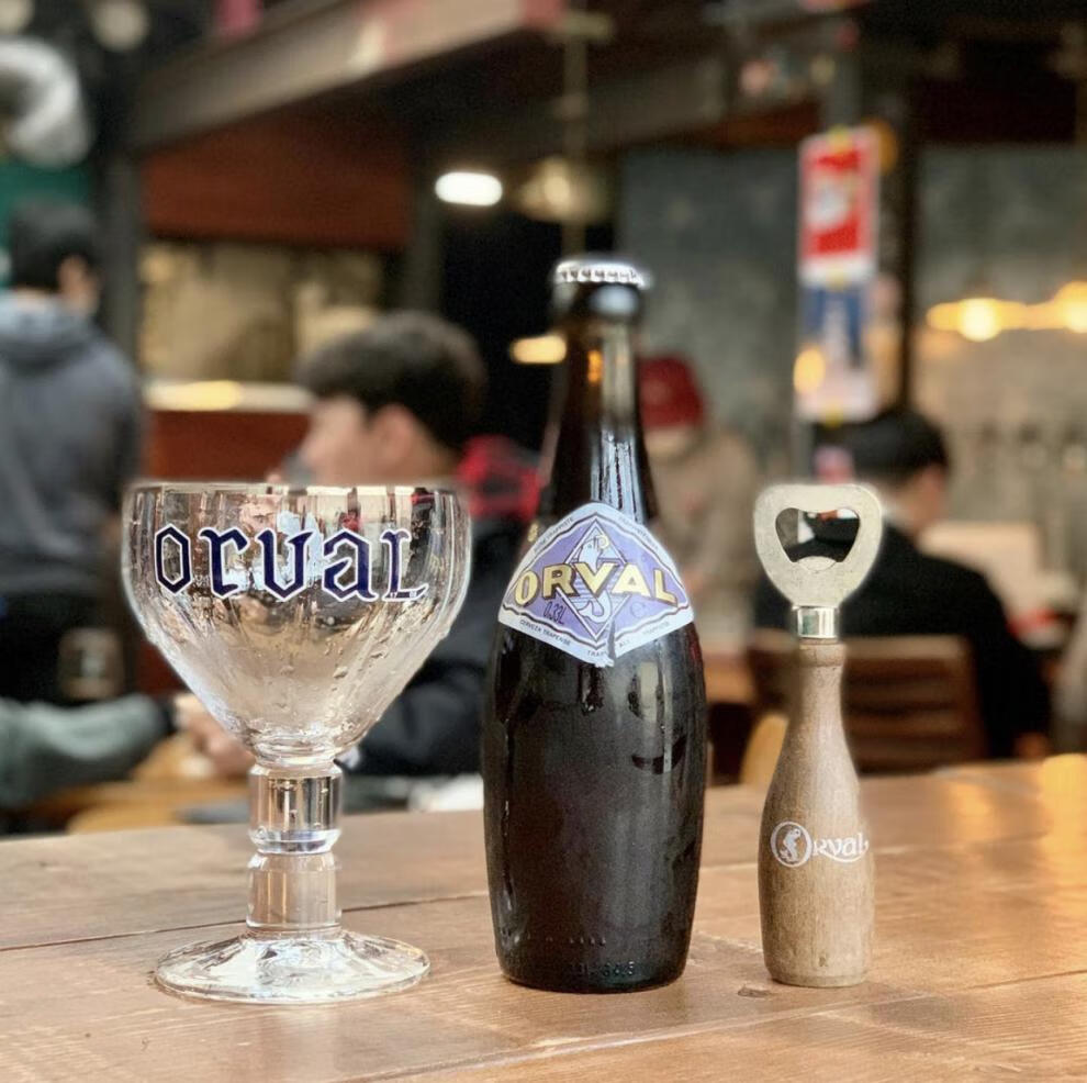 啤酒夜行记经典比利时修道院野菌艾尔orval奥威瓶装2021年奥威1支