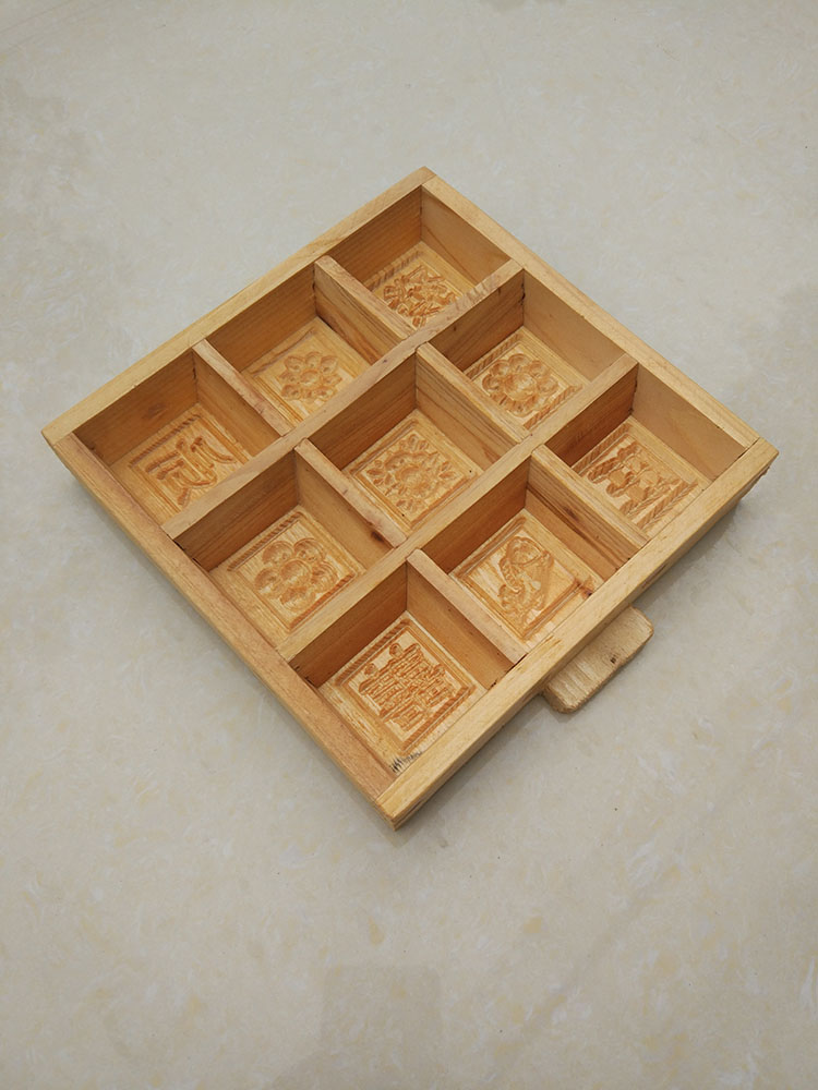 状元糕模具方糕模具木质蒸模印糕板状元糕松糕定胜糕桂花糕重阳糕板