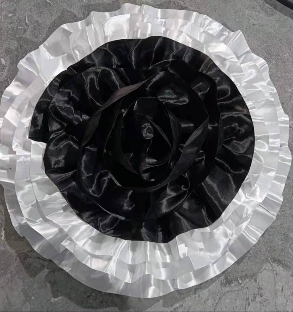 灵堂灵车装饰花 殡葬白事丧事用品手扎灵车花殡仪车头花尸车灵车装饰