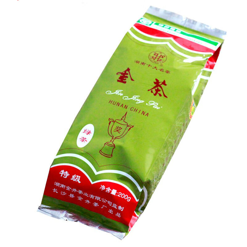 金井绿茶2021年雨前新茶金井牌绿茶200克办公送礼佳品金井名茶金井牌