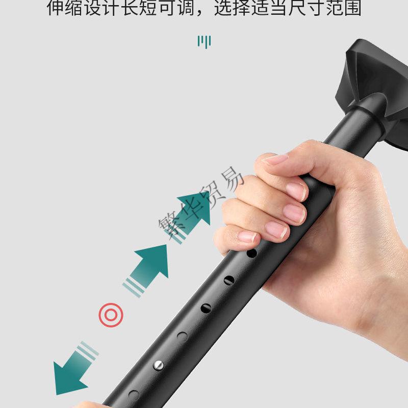 可狄伸缩晾衣杆免打孔窗帘杆免打孔伸缩杆晾衣杆浴帘杆罗马杆支撑杆多