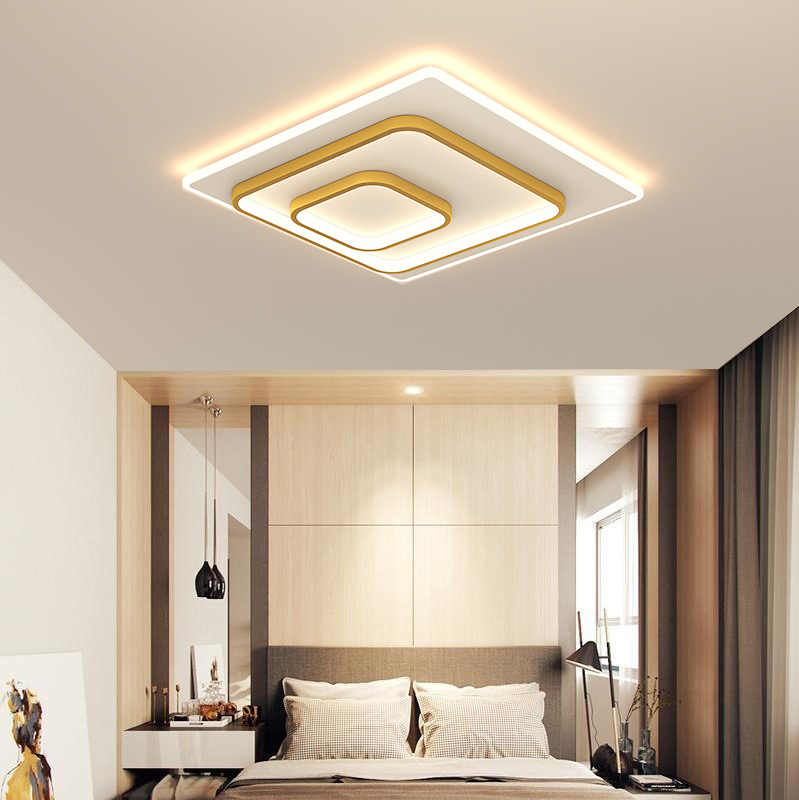 现代简约led吸顶灯家用创意大气客厅灯三室二厅全屋灯具套餐组合支持