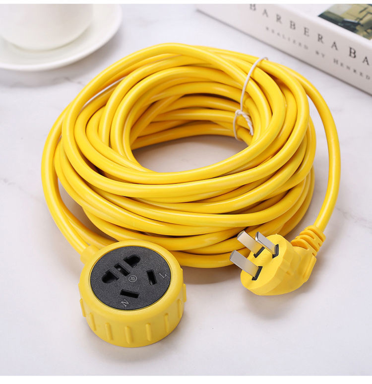 公牛通用三插头电动车充电延长线插座户外插排接线板插线板电源线转换