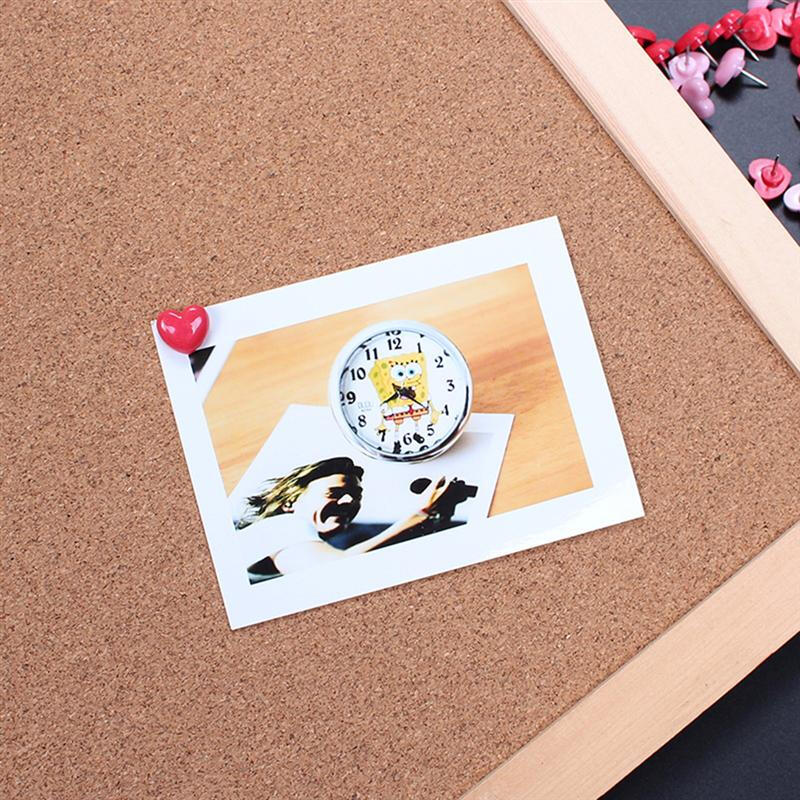 京选100枚心形图钉工字钉照片墙图钉创意可爱桃心软木按钉爱心图钉