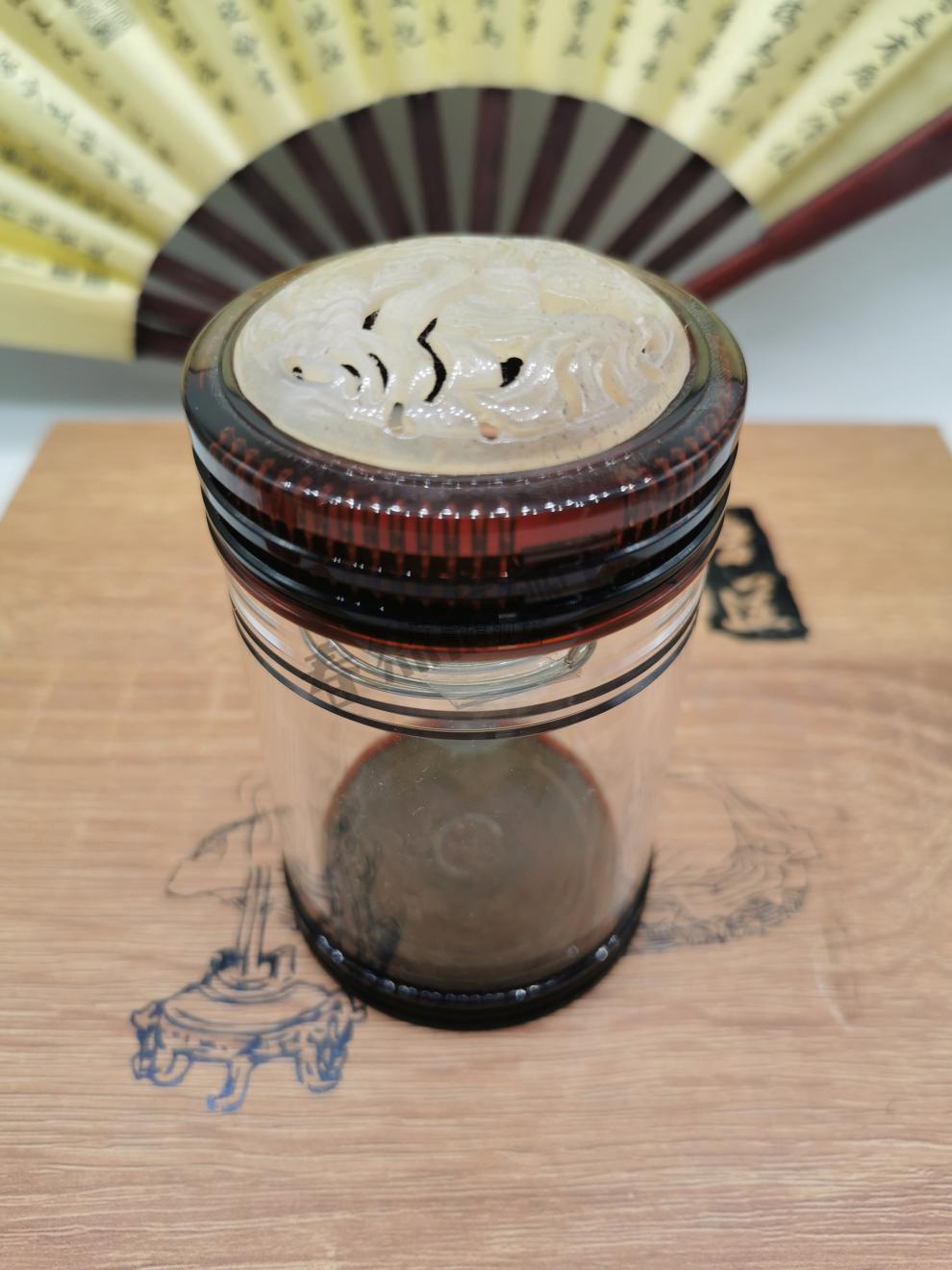 上海老谭蝈蝈罐 陈记有机玻璃上海名家老谭60双窗鸣虫蝈蝈叫罐送簧出