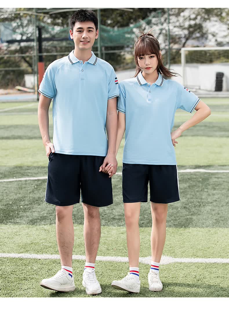 13-15-18初中生高中生男生穿的夏季初高中学生校服短袖运动套装男女