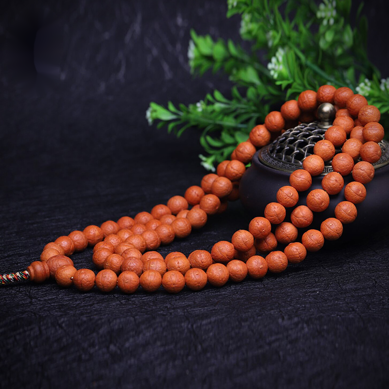 冰珂天然尼泊尔11mm小凤眼菩提手串108颗佛珠念珠 11.