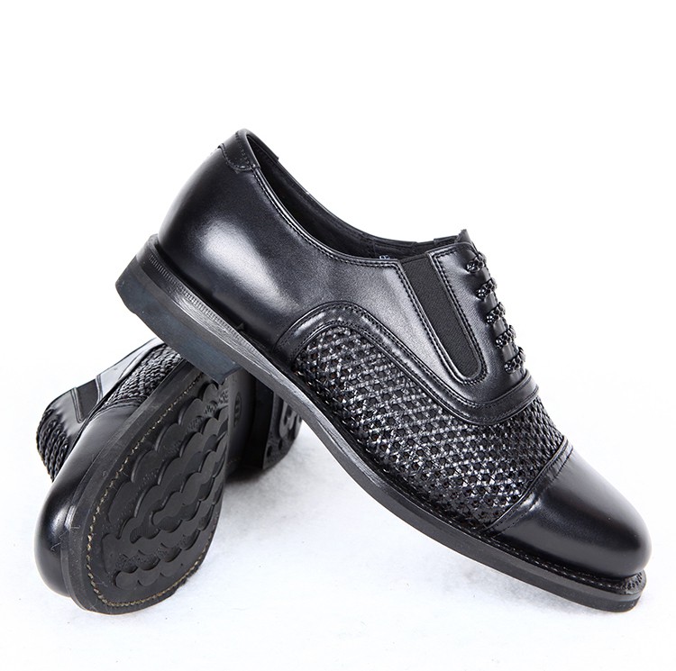 78式低帮网眼凉皮鞋三接头手工固特异复古老式明上线编织凉鞋品质定制