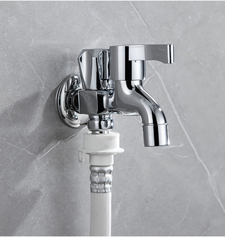 洗衣机水龙头 洗衣机水龙头一分二接头口转换开关嘴两通双出水一进二