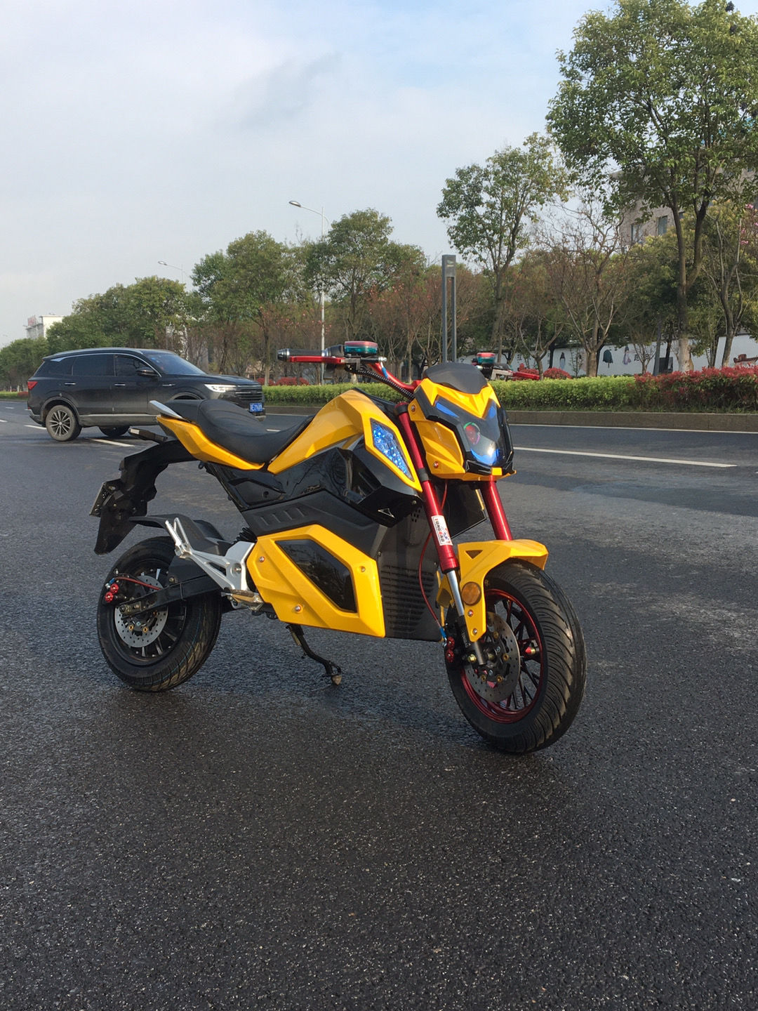 小猴子电摩72v电动车m5m3酷车摩托车 成人大功率时速小跑车改装趴赛