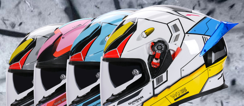 bihr头盔大尾翼蓝牙赛车男女四季电动摩托车机车全盔 哑黑 2xl【图片