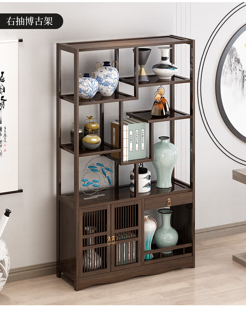 酒柜玄关柜现代客厅简约小户型屏风鞋柜一体靠墙置物架进门隔断柜的