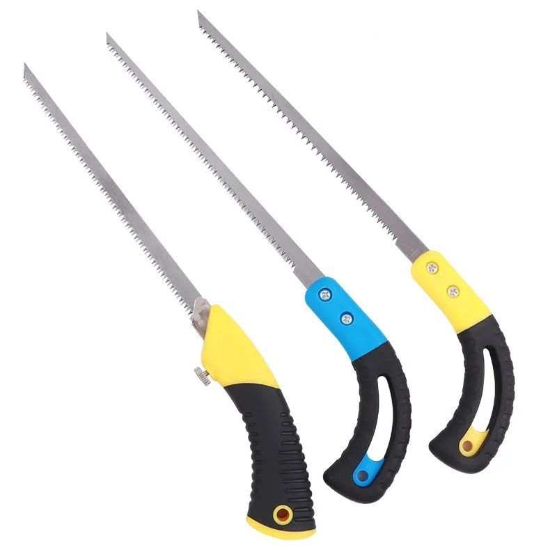 凤尾锯鸡尾锯新款细齿木工锯大手柄小手工锯石膏板锯园林园艺户外修枝