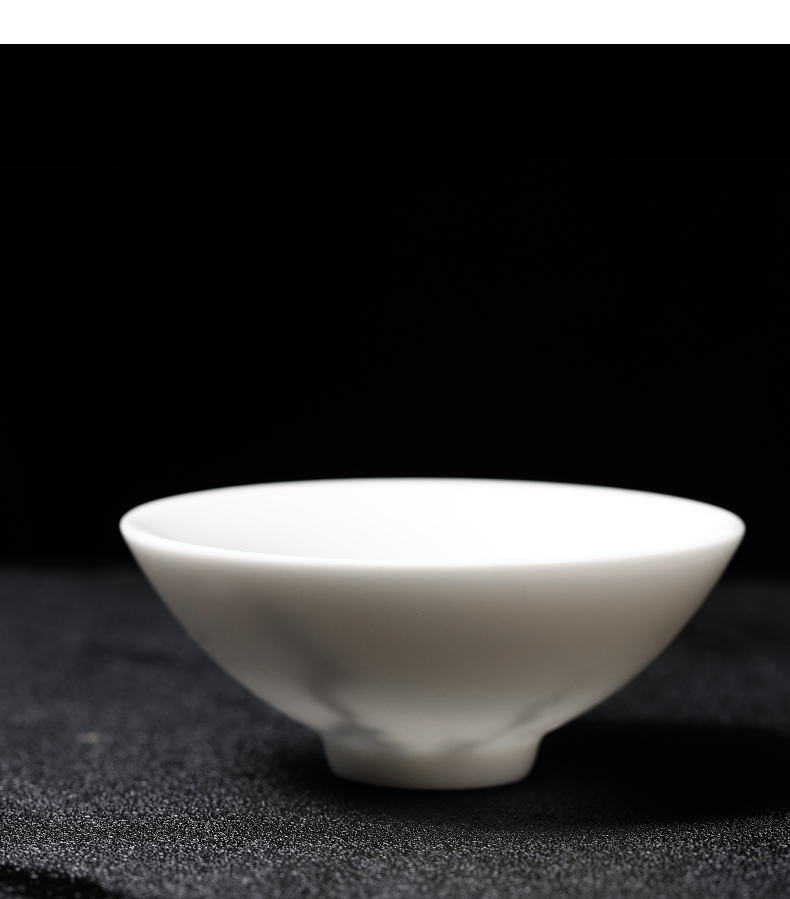 好品优选变色杯盏景德镇变色茶碗功夫茶杯品茗杯个人专用主人杯单杯白