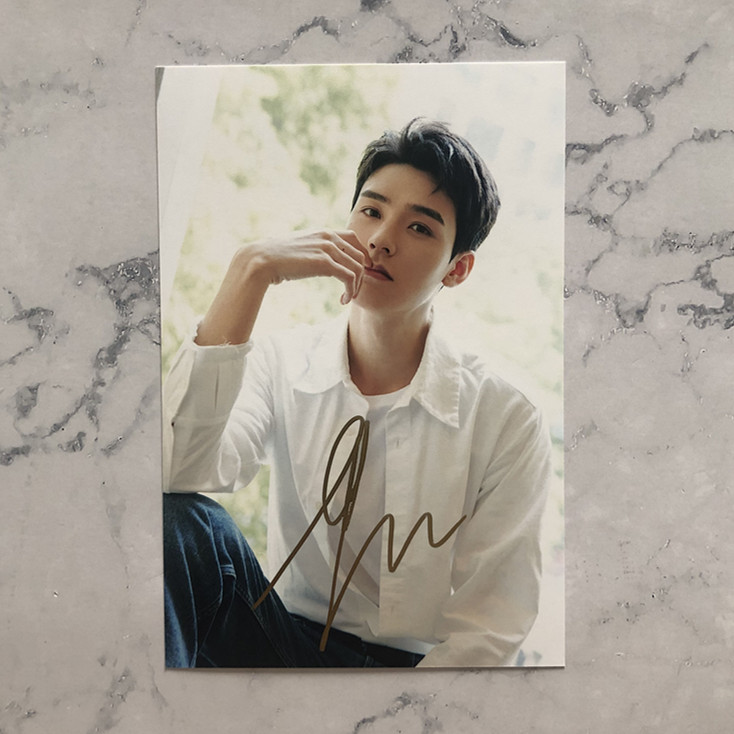 龚俊签名照片亲笔保真山河令周边杂志定妆照媒体粉丝礼物送朋友 款2 6
