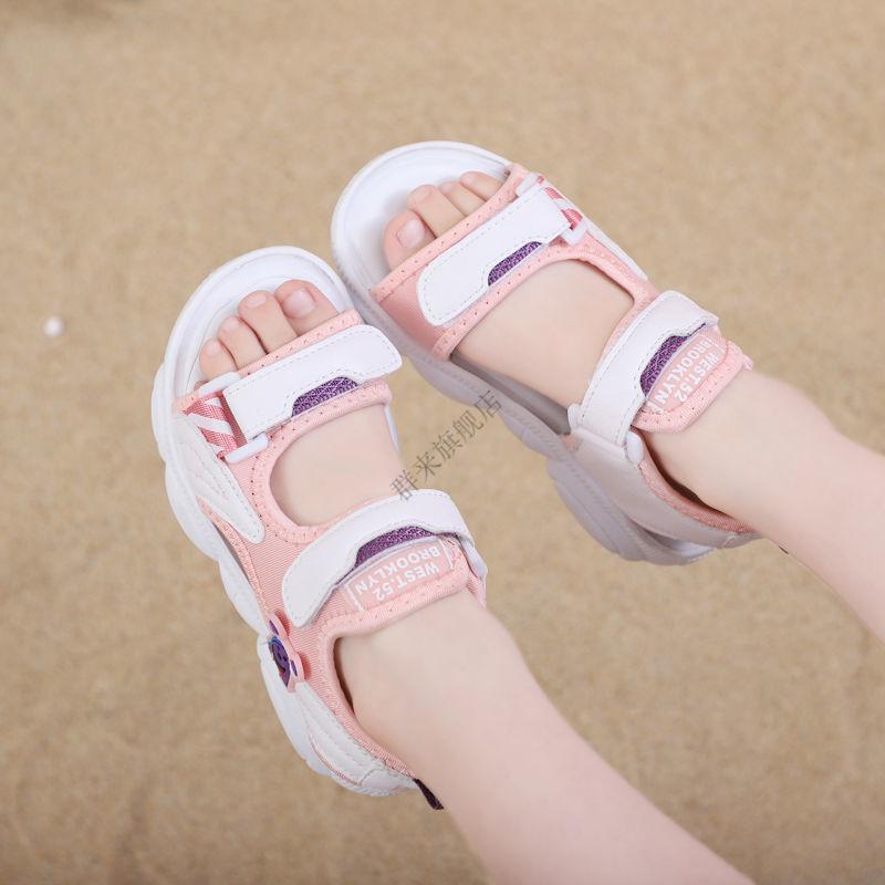 迪士尼disney永高人abc童凉鞋儿童公主鞋小学生韩版新款时尚中大童孩