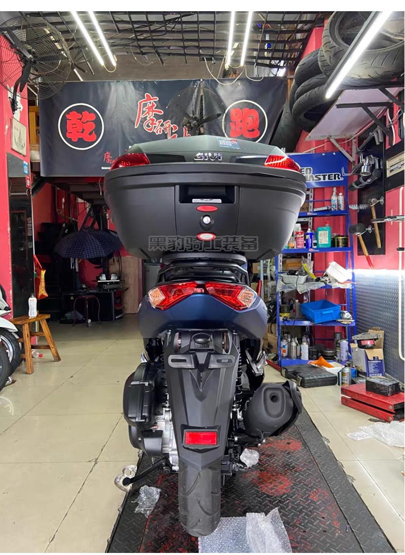 雅马哈nmax155尾箱支架适用nmax155givi摩托车后备箱尾架风挡改装v47