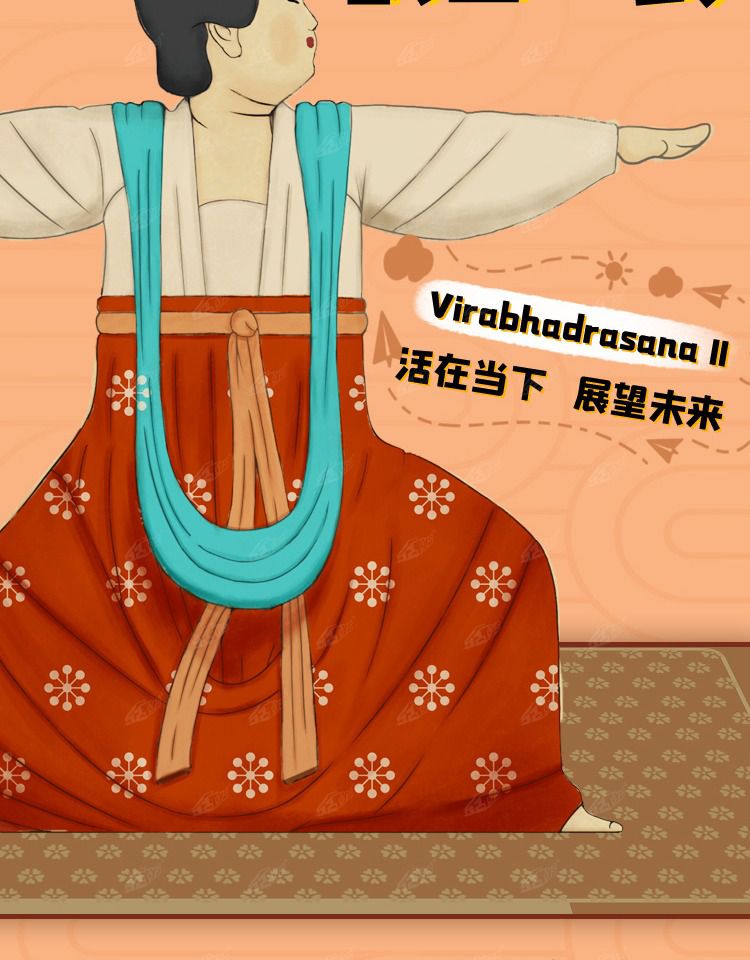 系列仕女日常瑜伽篇光彩照人超活化盲盒国潮玩摆件故宫大唐抱熊拆盒