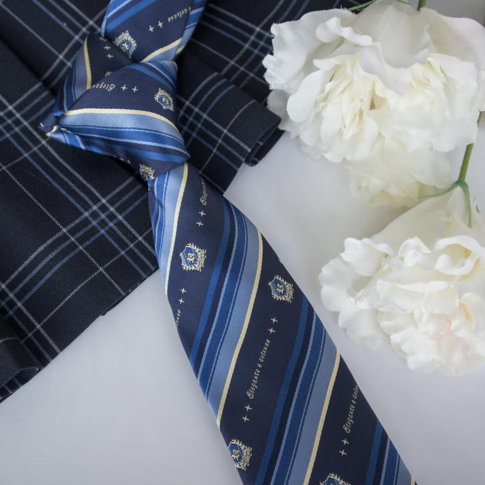 啄木鸟 【潘特维拉】鲸屿海 jk/dk制服原创设计领带领结衬衫学院配件