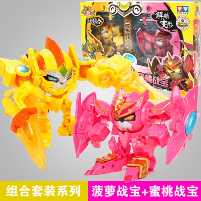 宝特攻23升级解锁系列果宝战神果元天尊魔霸天王香橙战宝玩具男孩生日