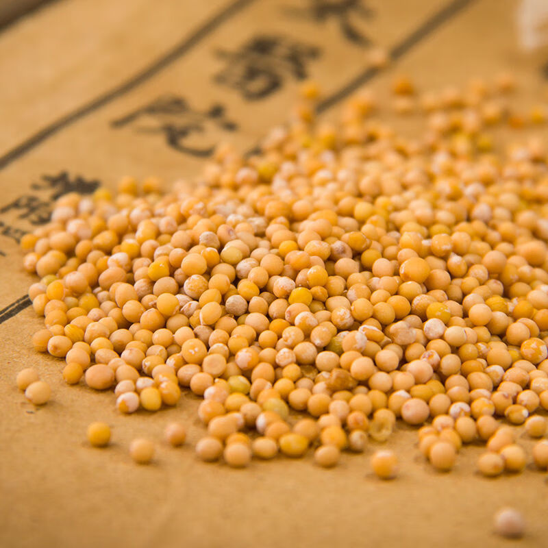 白芥子籽中药材特级白芥籽无硫粉辣菜子可炒熟 白芥子【100克】