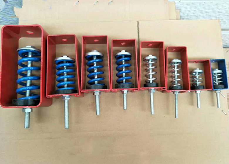 吊式阻尼弹簧减震器吊架空调风机盘管丝杆吊装减振吊钩 xhs-0(承重1