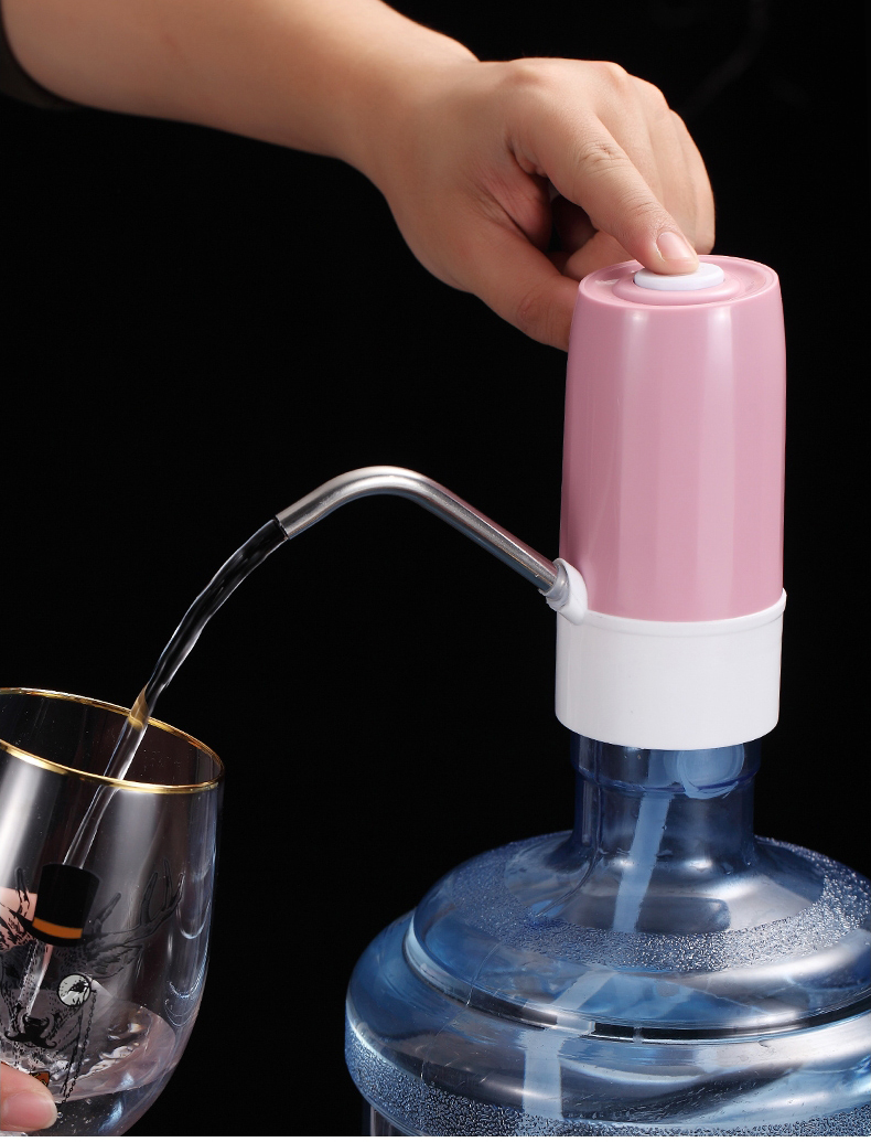 桶装水抽水器手压式饮水桶电动压水器自动上水器饮水机家用吸水器